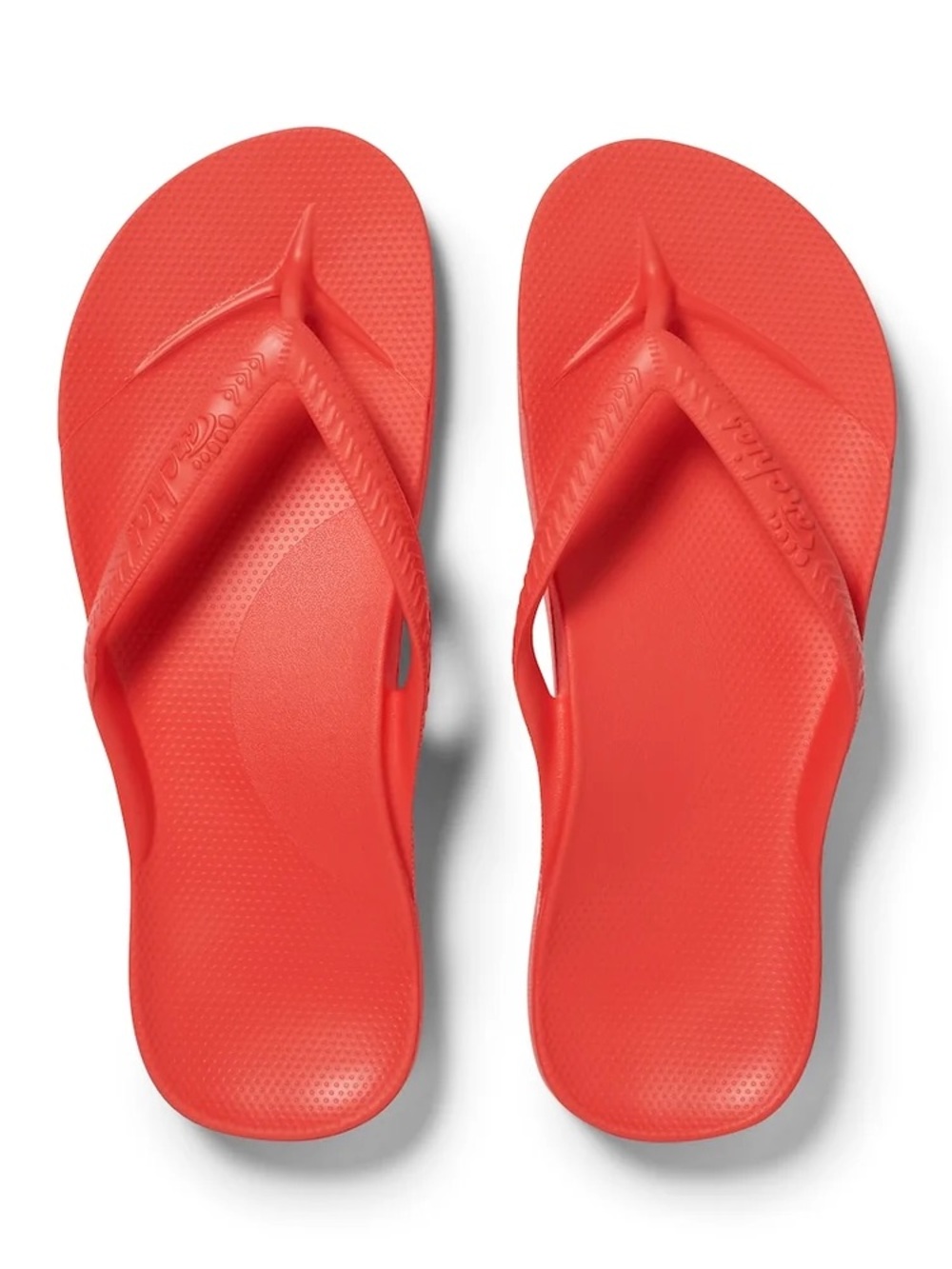 Archies Footwear | Coral | Arch Support Flip Flops